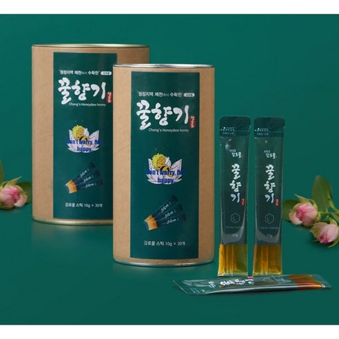 추석 선물로 최고인 오리지널 벌꿀 정순조감로꿀 스틱꿀, 10g, 30개