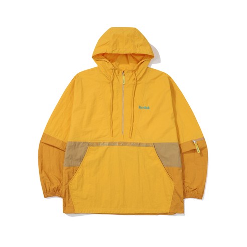 코닥 씨너리 컬러블록 아노락 자켓 YELLOW 294432