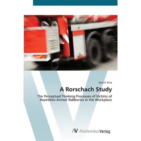 A Rorschach Study Paperback, AV Akademikerverlag, English, 9783639421750