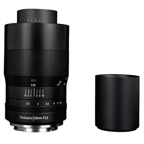 7Artisans 60mm F2.8 매크로 카메라 렌즈 MACRO APS-C 소니 E 니콘 Z 캐논 RF M43 마운트, 니콘 Z 마운트