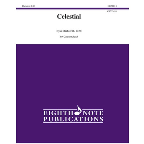 (영문도서) Celestial: Conductor Score & Parts Paperback, Alfred Music, English, 9781771578851