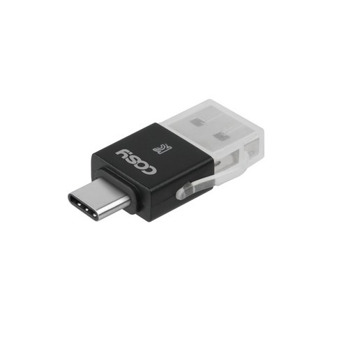 코시 타입C OTG 마이크로 SD카드 리더 리틀 USB 3.0 CR3449C, 128GB c타입sd카드리더기