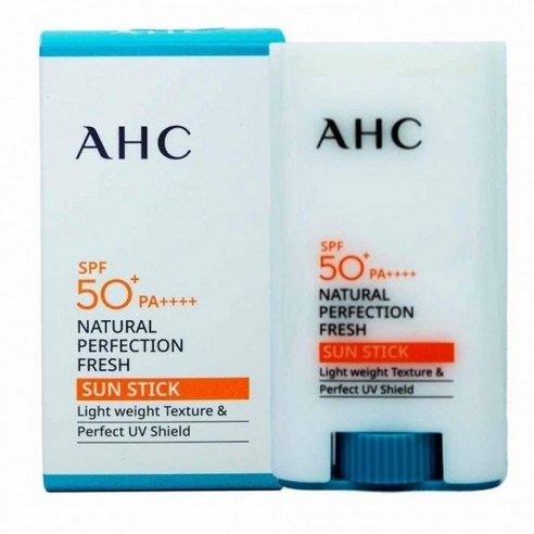 AHC 내추럴 퍼팩션 프레쉬 선스틱 17g SPF50+ PA++++ ahc선스틱