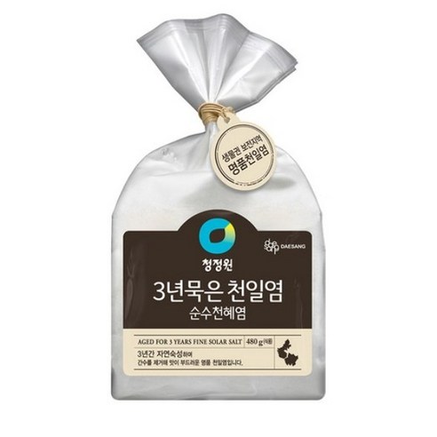 청정원 3년묵은 천일염, 480g, 1개