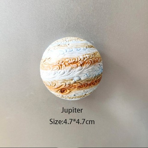 FREELIFE 냉장고 자석 세트 귀여운 3D MZ-571, Jupiter-618