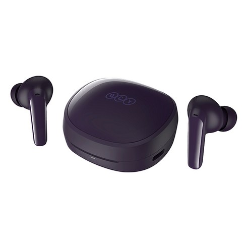 QCY T13X APP 블루투스 이어폰, 바이올렛