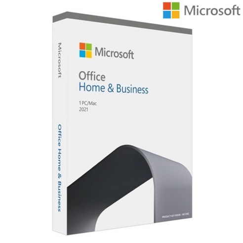 Office 2021 Home Business 기업용 PKC 한글 오피스 홈앤비지니스 영구사용, 단품
