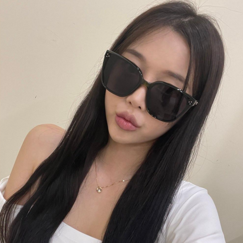 하리몽드 남여공용 쓰리포인트 슬림핏 알이큰 사각 스퀘어 선글라스
