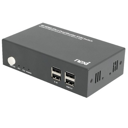 4K 2포트 HDMI KVM 스위치 USB허브지원4K 2포트 HDMI KVM 스위치 USB허브지원 스위치/KVM스위치/HDMIKVM/USB허브/듀얼모니터/HDMI오디오/키보드/마우스, 단일 모델명/품번