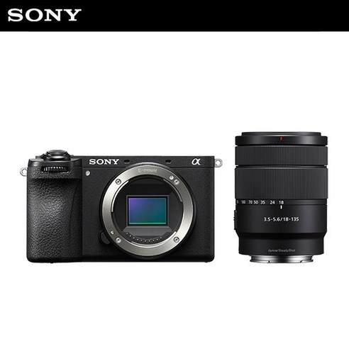 소니 공식대리점 미러리스 카메라 알파 A6700M (SEL18135) + SEL35F18 단렌즈 패키지, 단품