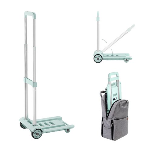삶의 편리함을 더하는 마법, 미니 3단 접이식 폴딩 카트