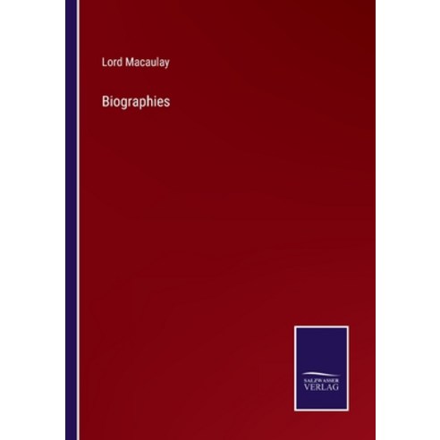 (영문도서) Biographies Paperback, Salzwasser-Verlag, English, 9783375096823