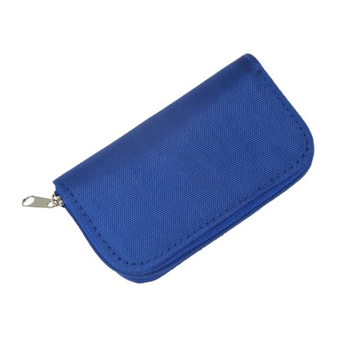 나일론 22 슬롯 메모리 카드를위한 Shockproof 수호자, 115x60x20mm, 블루