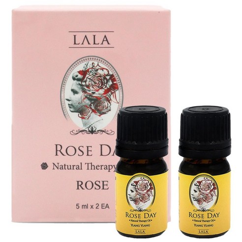 라라로즈데이 오일 이너퍼퓸 일랑일랑향 2p, 10ml, 1개