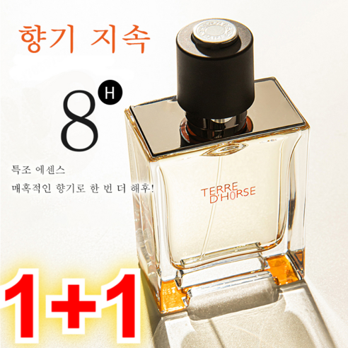 1+1 대지 남성 향수 남성 향수, 100ml*2+2