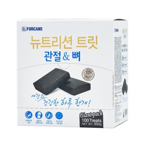 포켄스 뉴트리션 트릿 관절&뼈 800g 100p 칼슘/관절영양제 +15p 추가증정