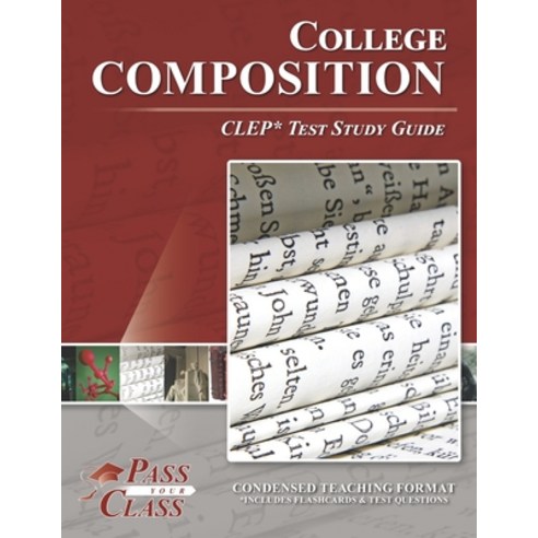 (영문도서) College Composition CLEP Test Study Guide Paperback, Breely Crush Publishing, English, 9781614336303
