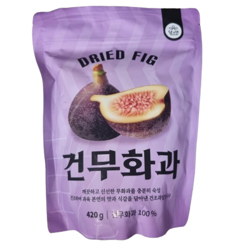 [빅마켓] 담과염 건무화과 420g, 1개