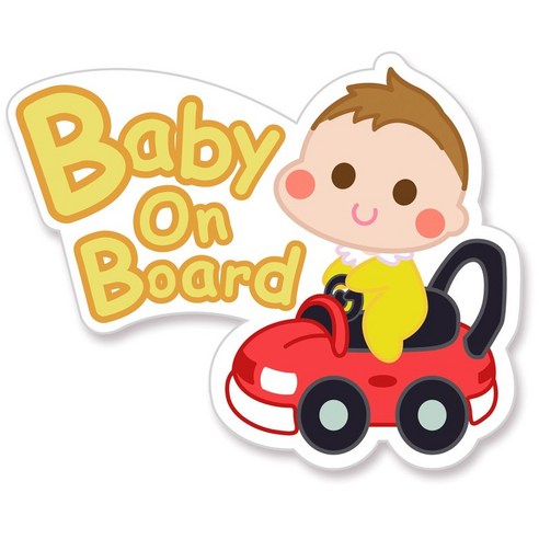 아기 잉커 자석 후속 자동차에서 잘 보이는 귀여운 디자인 Baby in car 아기 타, 상세페이지 참조