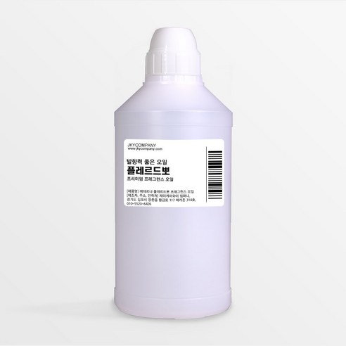 발향력 좋은 프래그런스 오일 원액 500ml, 플레르드뽀