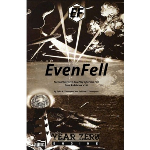 (영문도서) EvenFell: Tactical Skirmish RolePlay After the Fall Paperback, Independently Published, English, 9798365960640