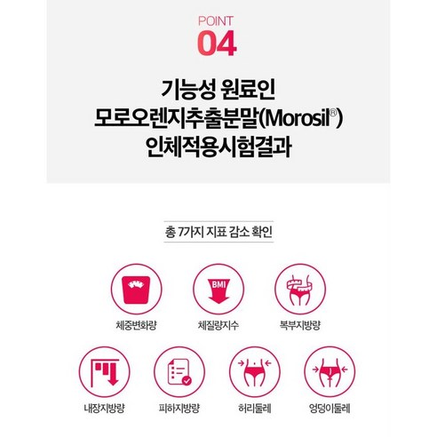 모로실 다이어트 식약청인정 이탈리아 시칠리아산 C3G 캡슐 고함량, 14정, 3개