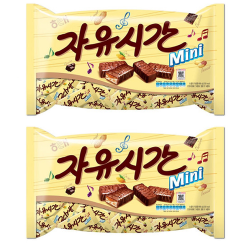 해태제과 자유시간 미니, 510g, 2개
