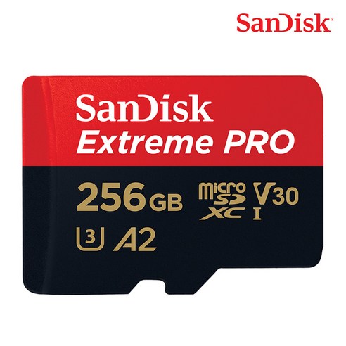 샌디스크 익스트림 프로 마이크로 SD SDSQXCZ-256G, 256GB