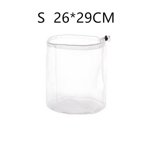 브래지어 속옷 셔츠 의류에 대 한 세탁 가방 특별 한 두꺼운 기계 워시 메쉬 그물 가방 세트 야외 패키지 저장 가방, S  26 x 29CM