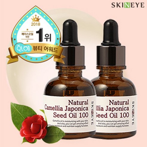 스킨아이 내추럴 발효 동백 오일, 20ml, 6개