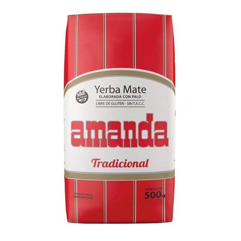 예르바 마테 아만다 트라디시오날 1/2kg Yerba Mate Amanda Tradicional 1/2 kg, 1, 1개 Best Top5 예르바 마테 아만다 트라디시오날 1/2kg Yerba Mate Amanda Tradicional 1/2 kg, 1, 1개 Best Top5