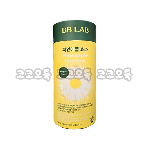 뉴트리원 비비랩 파인애플 효소 3G x 90포 브로멜라인 코스트코, 90회분, 1개