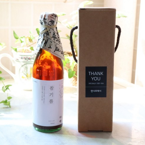 만나프레시 참기름, 고소함으로 식탁을 살리는 마법!