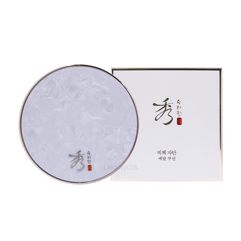 수려한 비책자단 메탈 쿠션 파운데이션 본품 15g + 리필 15g 세트, 21호, 1세트
