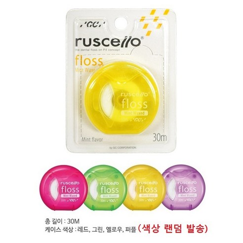 GC ruscello floss 루셀로 치실, 1개입, 1개