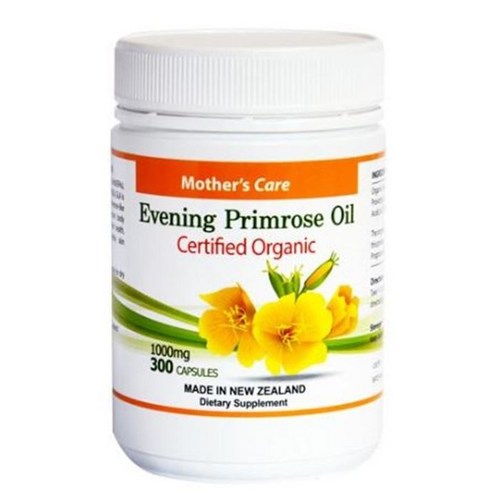 마더스케어 정품 유기농 달맞이 꽃 종자 유 1000mg 300 캡슐 뉴질랜드산 해외 직구, 300정, 2개