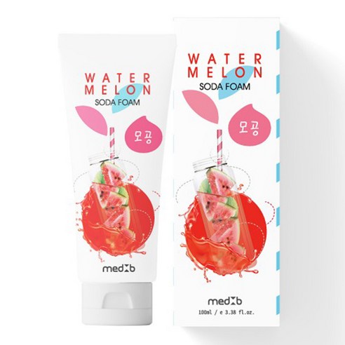 메드비 과일 소다 클렌징 폼 6종, 수박, 3개, 100ml
