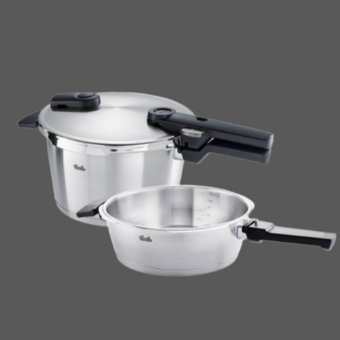 [정품]휘슬러 Fissler 프리미엄 비타퀵 압력밥솥 4.5L+2.5L세트