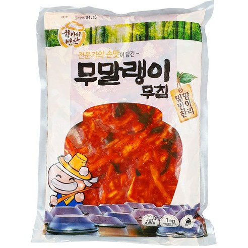 항아리밑반찬 무말랭이 1Kg, 1개