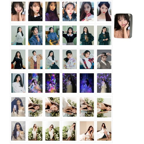 아이유 이지은 굿즈 아이유 포카 엘범 LOVE POEM 굿즈 36장 포토카드+틴게이스 3종 세트 모음, 시리즈3