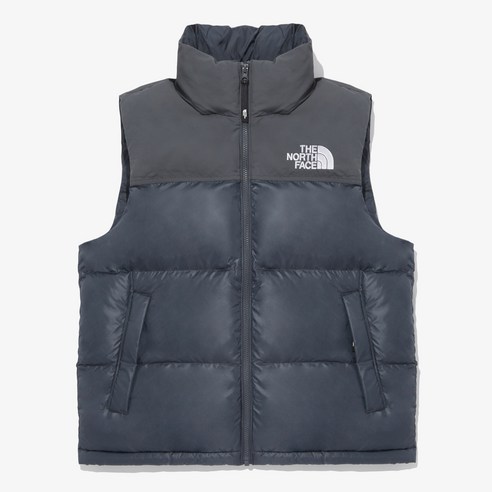 [국내정식매장] 노스페이스 패딩 The North Face M'S NUPTSE ON BALL VEST - STEEL_GRAY