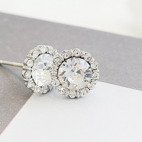 피엔에스갤러리 스와로브스키 크리스탈 데이지 귀걸이 E002