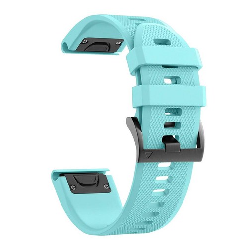 Garmin Tactix Delta Solar D2 Bravo D2 Charlie D2 Delta PX 스트랩 가민 QUICK FIT 26mm 실리콘 고무 손목 밴드 시계대, #7, Quick Fit 22mm