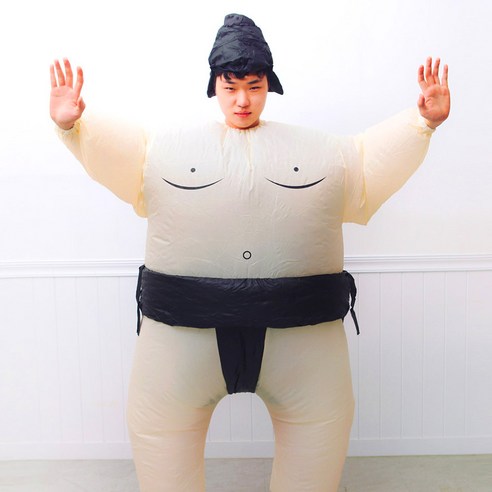 KC인증 에어슈트 할로윈 의상 코스튬, 1개입, 66_스모선수 에어슈트