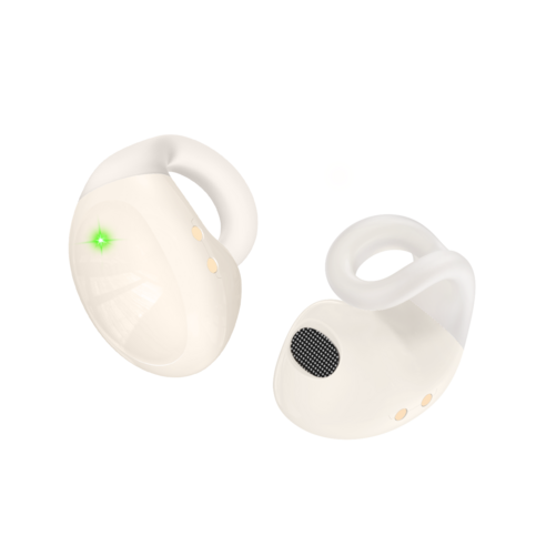 편안한 착용감, 선명한 음질, 긴 배터리 수명을 위한 KONLI 오픈형 귀찌 무선 블루투스 이어폰