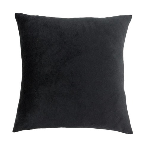 지퍼 업 리넨 던지기 베개 케이스 의자 쿠션 커버 카시트 가짜 50cm 화이트, 블랙 60x60cm, 플러시
