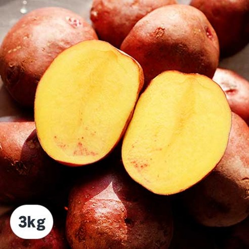 부자농원 100% 황토재배 햇 홍감자 전남 산지직송 카스테라 감자, 10kg(특상), 1개