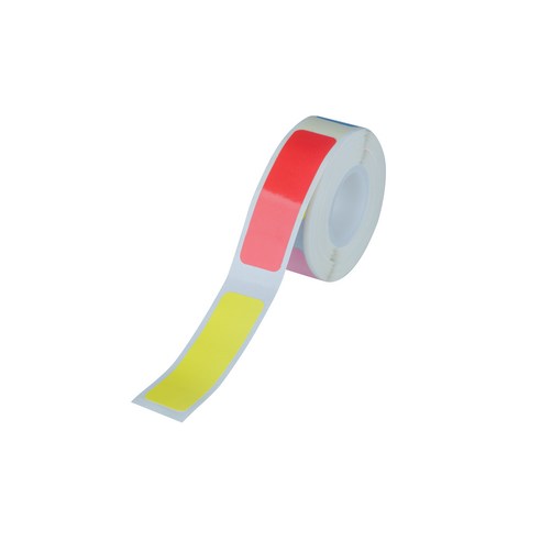 레터치 미니 라벨프린터기 전용 라벨지, 컬러바탕B, 12*40mm