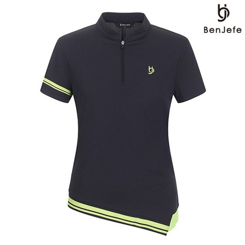 섬세한 디테일로 완성하는 데일리 스타일, 벤제프 여성 밑단 사선절개 티셔츠