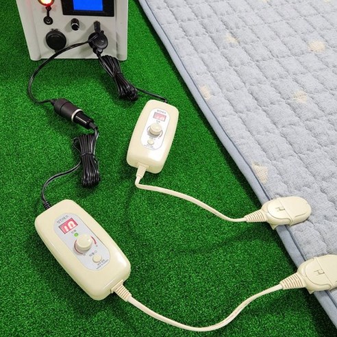 전자파 걱정없이 사용할 수 있는 안전한 캠핑용 전기매트